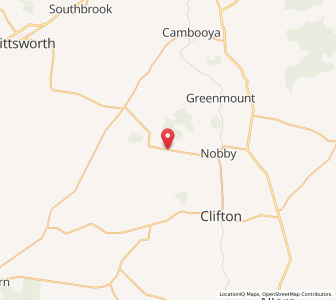 Map of Mount Kent, Queensland