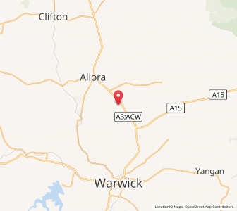 Map of Mount Marshall, Queensland