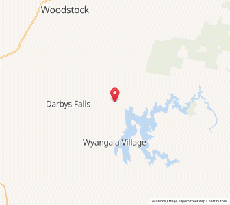 Map of Mount McDonald, New South Wales