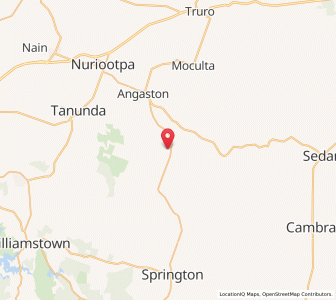 Map of Mount McKenzie, South Australia