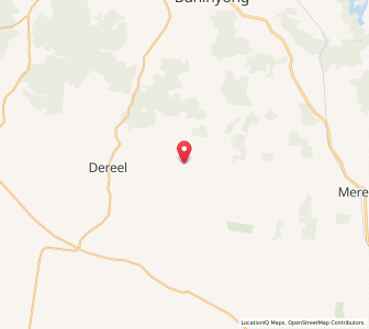 Map of Mount Mercer, VictoriaVictoria