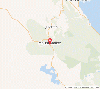 Map of Mount Molloy, Queensland