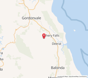 Map of Mount Sophia, Queensland