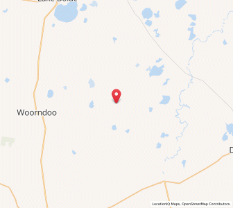 Map of Mount Violet, VictoriaVictoria