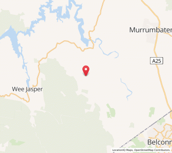 Map of Mountain Creek, New South Wales