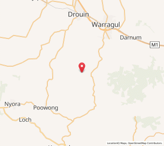 Map of Mountain View, VictoriaVictoria