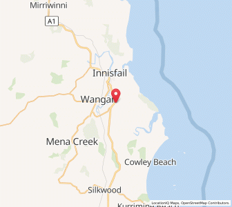 Map of Mourilyan, Queensland