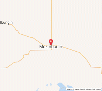 Map of Mukinbudin, Western Australia
