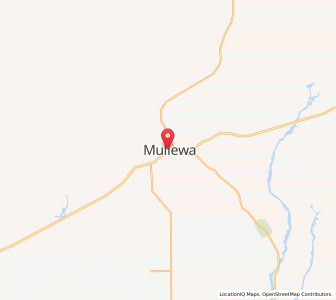 Map of Mullewa, Western Australia