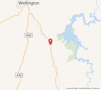 Map of Mumbil, New South Wales