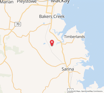 Map of Munbura, Queensland