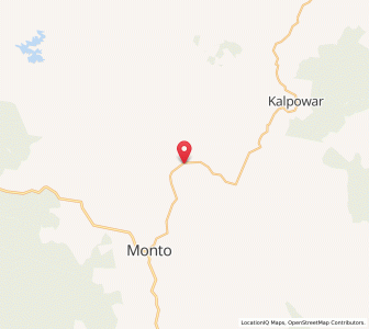 Map of Mungungo, Queensland