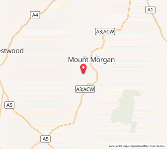 Map of Muranu, Queensland