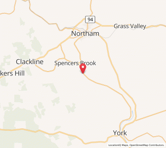 Map of Muresk, Western Australia