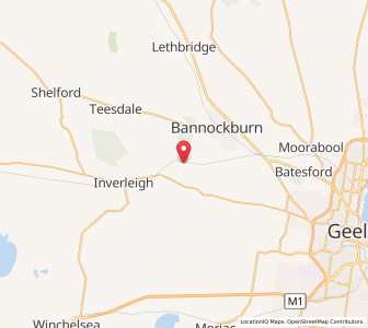 Map of Murgheboluc, VictoriaVictoria