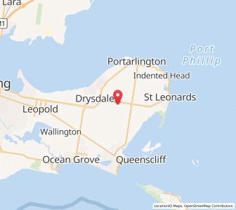 Map of Murradoc, VictoriaVictoria