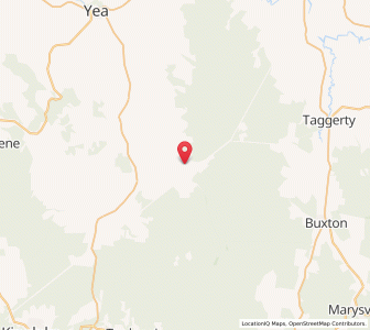 Map of Murrindindi, VictoriaVictoria