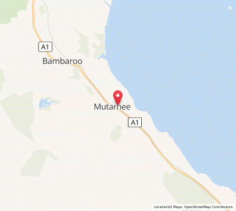 Map of Mutarnee, Queensland