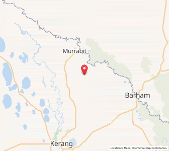 Map of Myall, VictoriaVictoria
