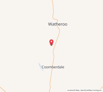 Map of Namban, Western Australia