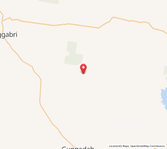 Map of Nandewar, New South Wales