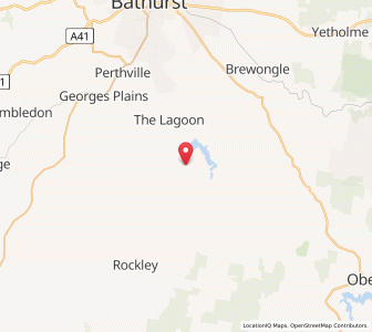 Map of Nanena, New South Wales