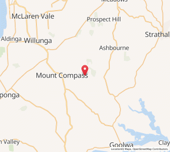 Map of Nangkita, South Australia