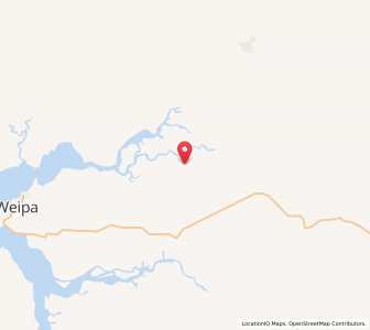 Map of Napranum, Queensland