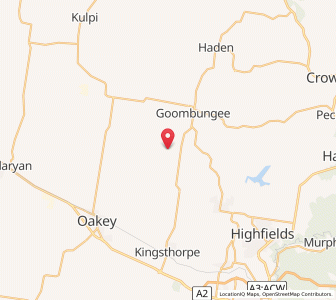 Map of Nara, Queensland