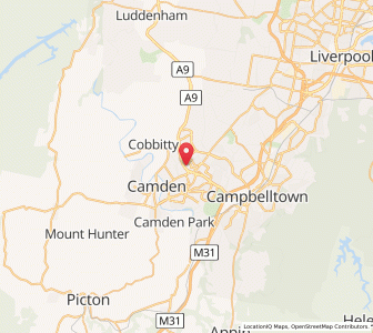 Map of Narellan, New South Wales