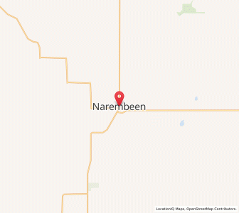 Map of Narembeen, Western Australia