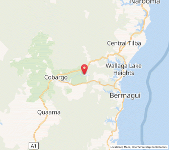 Map of Narira, New South Wales