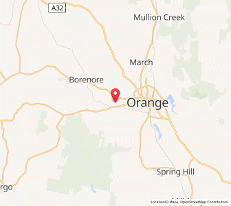 Map of Nashdale, New South Wales