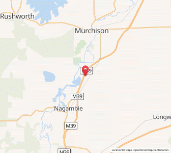 Map of Nathalia, VictoriaVictoria