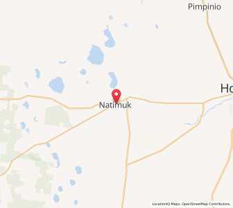 Map of Natimuk, VictoriaVictoria