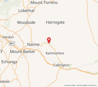 Map of Native Valley, South Australia