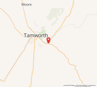 Map of Nemingha, New South Wales