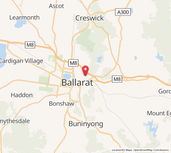 Map of Nerrina, VictoriaVictoria