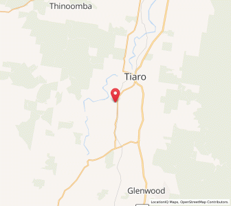 Map of Netherby, Queensland