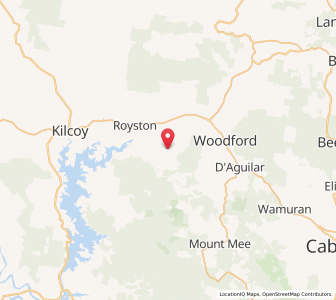 Map of Neurum, Queensland