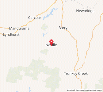 Map of Neville, New South Wales