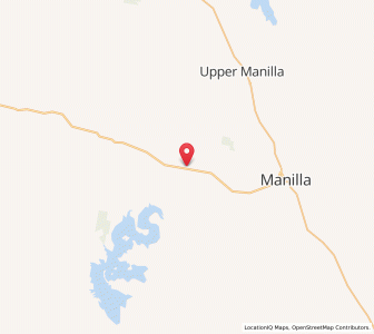 Map of New Mexico, New South Wales