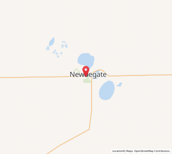 Map of Newdegate, Western Australia