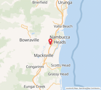 Map of Newee Creek, New South Wales