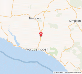 Map of Newfield, VictoriaVictoria