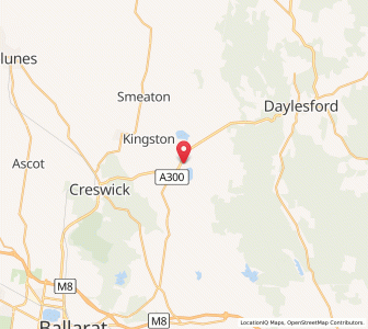 Map of Newlyn North, VictoriaVictoria