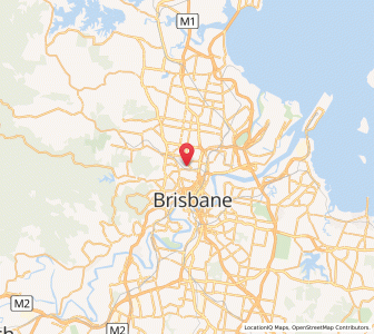 Map of Newmarket, Queensland