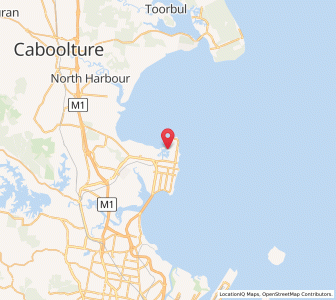 Map of Newport, Queensland