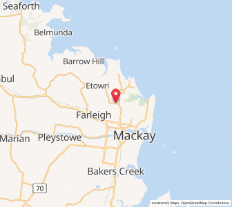 Map of Nindaroo, Queensland