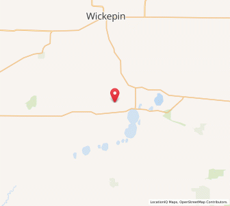 Map of Nomans Lake, Western Australia